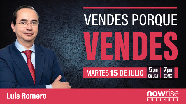 Vendes porque vendes