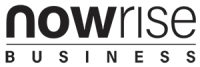 NowRise Business logo negro