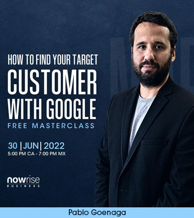 How to find your target customer with google Free Masterclass