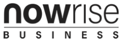 NowRise Business Logo negro