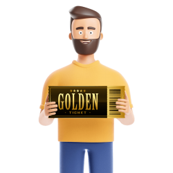 Golden ticket - Promoción 2x1