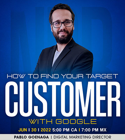How to find your target customer with google free masterclass with pablo goenaga