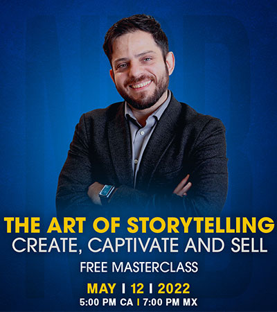 The art of storytelling with Carlos Yasik Free masterclass