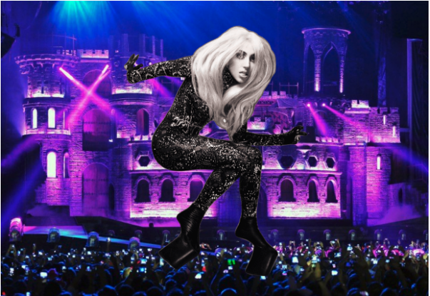 Lady Gaga born this way stage